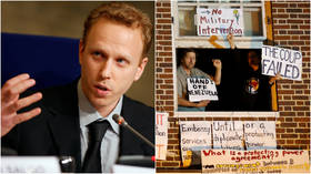 ‘Political persecution’: Max Blumenthal arrested in DC police raid, held for 2 days on phony charges over Venezuela embassy siege