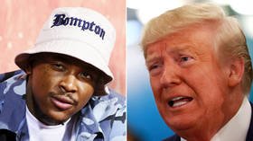 US rapper gets Twitter-roasted after booting fan who refused to say ‘F**k Trump’ (VIDEO)