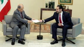 Lebanon’s President Aoun asks Hariri to head caretaker cabinet