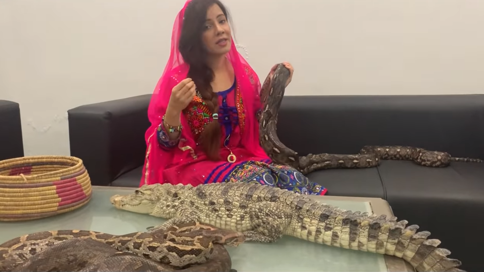 Pakistan Saxi - Pakistani pop star who posed in suicide vest & threatened Modi with  reptiles quits showbiz after leaked 'revenge porn' goes viral â€” RT World  News