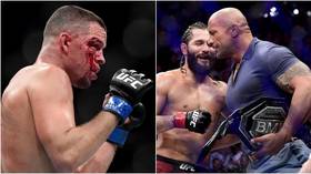 'F*ck him… he could get his ass whooped too': Nate Diaz unloads on The Rock after losing BMF title fight to Masvidal (VIDEO)