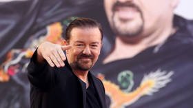 Ricky Gervais attacked for joking about ‘wax my balls’ transgender activist