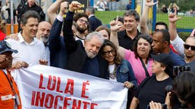 Brazil’s former president Lula released from prison (PHOTOS)