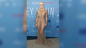 US Olympic champ Lindsey Vonn dons ‘nude dress’ for premiere of her own movie (PHOTOS)