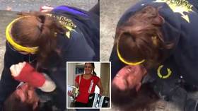 MMA fighter Tara LaRosa restrains ‘aggressive’ anti-Trump protester at Veterans Day event (VIDEO)