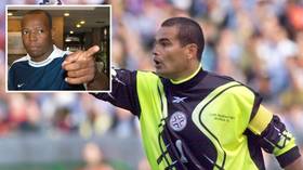 Shot stopper: Ex-Colombia ace Asprilla says he persuaded hitman not to kill Paraguay goalkeeping legend Chilavert