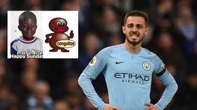 Man City’s Silva banned over 'racist' tweet comparing teammate Mendy to cartoon