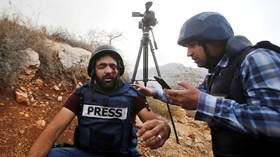 Palestinian journalist loses an eye after being hit by Israeli rubber bullet at West Bank land seizure protest (GRAPHIC)