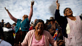 Morales supporters grieve for those killed in march against interim government & met with ‘disproportionate’ force