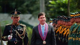 US defense chief Esper urges ‘very public posture’ on Beijing’s South China Sea claims