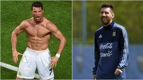 'But he doesn’t look like this!' Ronaldo’s response to teammates' Messi jibes revealed