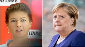 Merkel slips from top spot as Left Party bigwig Sahra Wagenknecht becomes Germany’s most loved politician, poll reveals