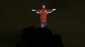Jesus is a Flamengo fan? Iconic Christ the Redeemer statue lit up in Brazilian team’s colors ahead of Copa Libertadores final