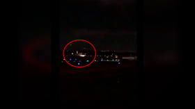Boeing 737 scrapes runway in a sea of sparks after landing gear COLLAPSES during Colombia touch-down (VIDEOS, PHOTOS)