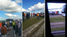 Dozens injured, including children after tourist bus crash in Dominican Republic (GRAPHIC)