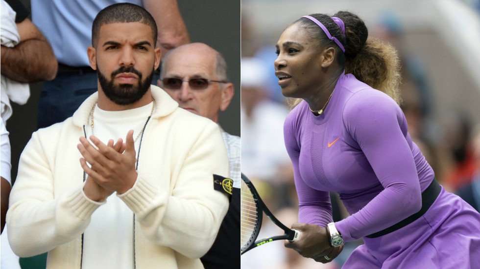 Drake supports Serena Williams in Toronto, 'He says he can take me