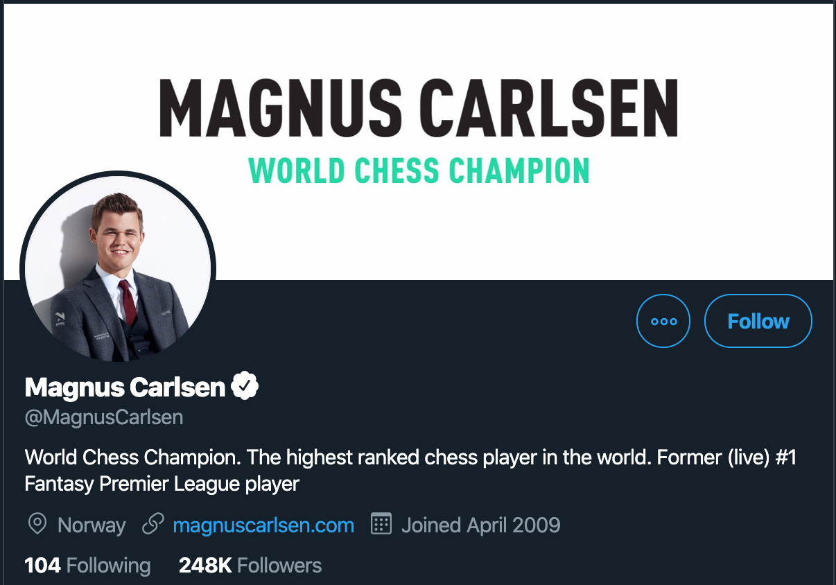 Monday Knight Football: Chess grandmaster Magnus Carlsen in the hunt for  Fantasy Premier League crown — RT Sport News