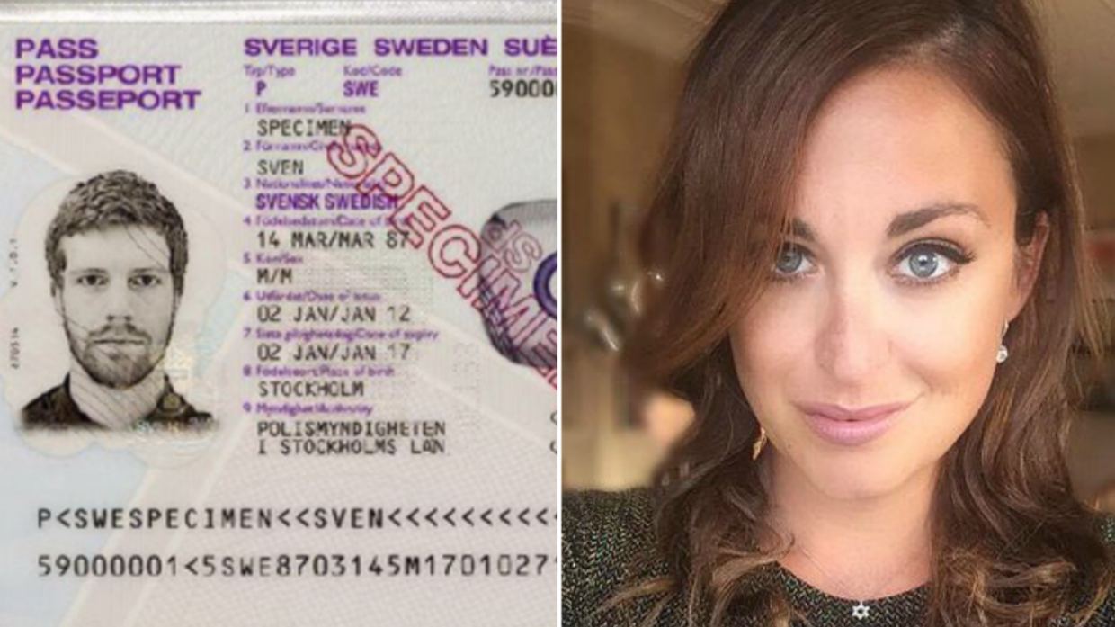 Sweden Id Card