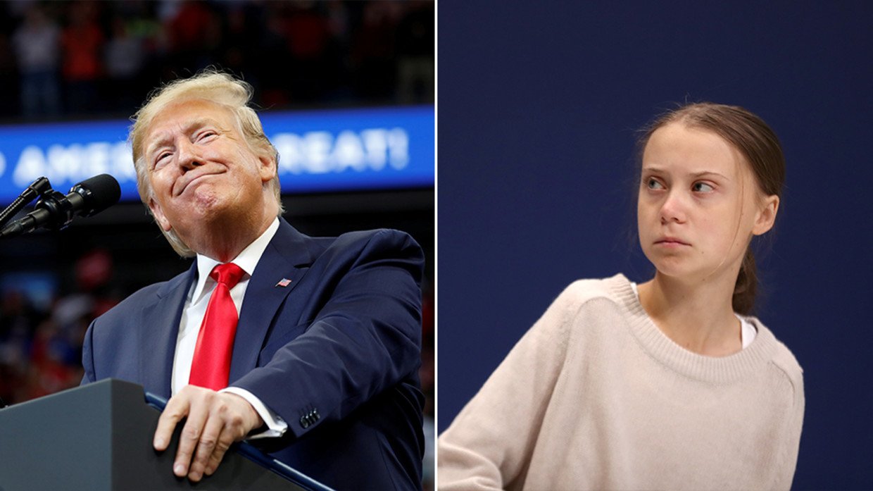 Chill Greta, Chill! Trump blasts Thunberg on Twitter after shes named TIME Person of the Year — RT USA News photo