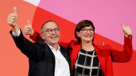Merkel’s party rejects full overhaul of German coalition as SPD elects left-leaning leaders