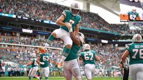 'Greatest trick play in NFL history': Miami Dolphins bamboozle Philadelphia Eagles with incredible trick touchdown (VIDEO)