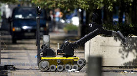Swedish bomb squad robot defuses explosive device left outside pizzeria (PHOTOS)