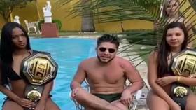 'King of Cringe' Henry Cejudo issues toe-curling poolside callout to UFC legend Jose Aldo (VIDEO)