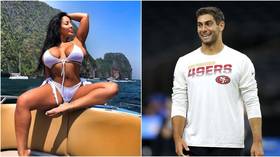 ‘Everything I touch turns to gold’: Porn legend Kiara Mia says she helped rise of Jimmy Garoppolo & 49ers as Super Bowl picks