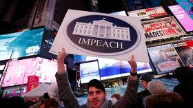 Trump’s impeachment is part of ‘political strife’, fate of his presidency not yet sealed – Moscow