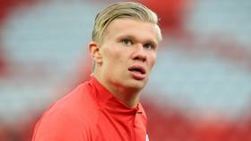 Teenage dream: Norwegian hitman Erling Haaland heads to Old Trafford to agree Manchester United move