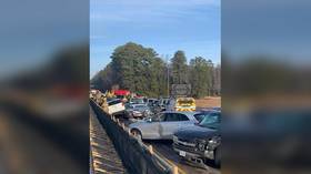 Fog and ice cause 63-car pileup on Virginia highway injuring 30+ people and hampering Christmas traffic (PHOTOS)