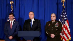 ‘Strikes successful, other options discussed’: Esper & Pompeo brief Trump on ‘anti-Iran’ raids in Iraq & Syria