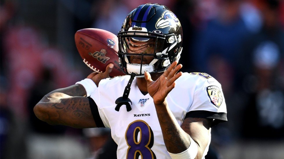 Baltimore Ravens Quarterback Lamar Jackson Named As Centerpiece Of NFL ...