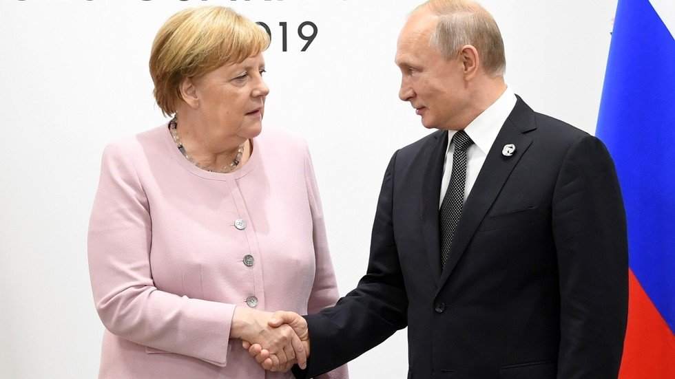 Merkel in Moscow: As Trump pushes his weight around, Russia-Germany ...