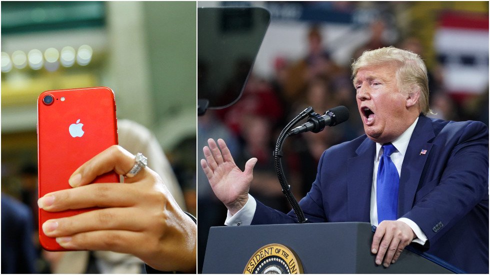 ‘Step up to the plate!’ Trump says Apple won’t unlock devices used by