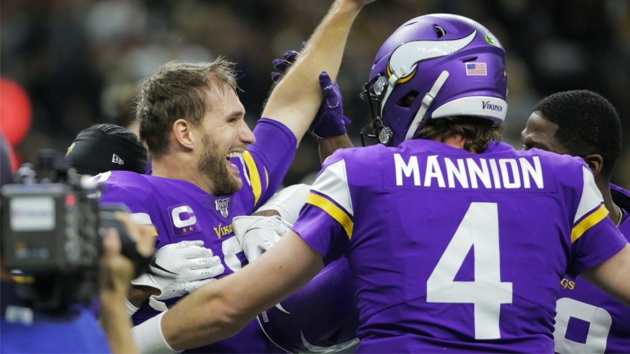 NFL playoffs: Kirk Cousins and Vikings stun Saints in overtime