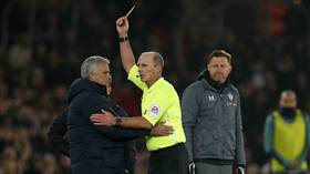 ‘I was rude, but I was rude to an idiot’: Spurs boss Mourinho cracks up internet after being yellow-carded in Southampton defeat