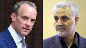 ‘We urge all parties to de-escalate’: British foreign sec Raab calls for calm after US assassination of Iranian commander