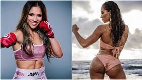 'Bada** boss lady': MMA starlet Loureda backed by pop queen Lovato after critics claim she's 'just an Instagram model' (PHOTOS)