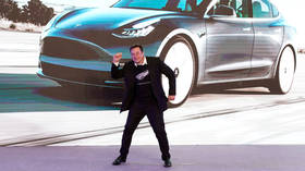 WATCH Elon Musk bust HOT MOVES on stage as he rejoices at launch of Tesla car in Shanghai (VIDEO)