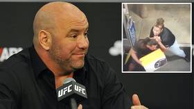 'Get ready for the best weekend of your life': UFC boss Dana White rolls out the red carpet for heroic Best Buy employee (VIDEO)