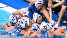 Water polo drubbing: Russian women’s team scores WHOPPING 31 GOALS against Slovakia at European Championship (VIDEO)