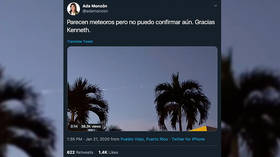 Puerto Ricans baffled by strange lights appearing overhead in dawn skies (VIDEO, PHOTOS)