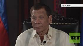 ‘I want to open new fronts with Russia & China as US lived off the fat of our land,’ Philippines’ Duterte tells RT 
