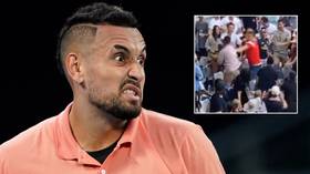 WATCH: Fans brawl in stands at Australian Open before home hero Kyrgios takes on Russia’s Khachanov