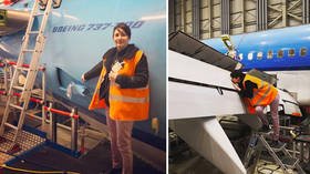 Woman reveals WEDDING plans with Boeing jet she’s been dating for six years