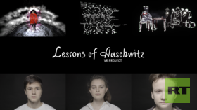 'Lessons of Auschwitz': Moscow school students create VR animation tribute to Holocaust victims (VIDEO)