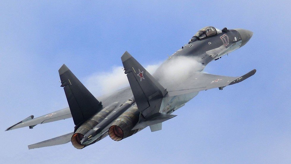 Bombs Away! WATCH Close-up Footage Of Su-35S Jet Performing Airstrike ...