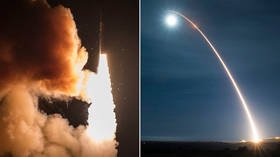 US Space Force conducts first ICBM launch after Moscow warned of threat of renewed arms race (PHOTOS)