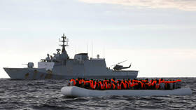 EU nations bicker over Libya arms embargo fearing warships would encourage migrants to cross Mediterranean & FLOOD Europe